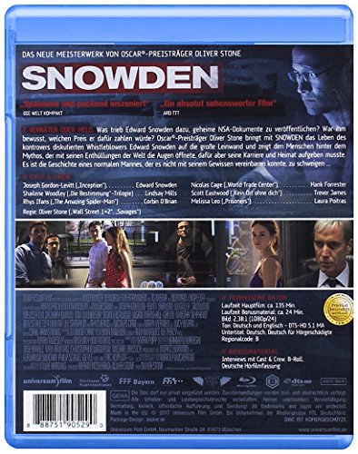 Snowden [Blu-ray] 2