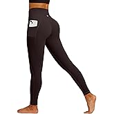 IUGA Womens Hidden Scrunch Butt Lifting Leggings Compression Gym Leggings with Pockets Booty Workout Yoga Pants Tummy Control