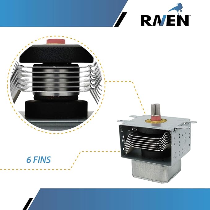 Magnetron for Whirlpool Microwave Replaces 8184139 8206317