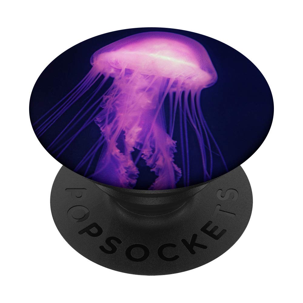 Jellyfish Colorful Aqua Ocean lovers Jelly Fish Gift PopSockets Grip and Stand for Phones and Tablets