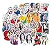 Qweryboo 50 pcs Billie Eilish Waterproof Stickers, Vinyl Stickers Decal for Skateboard Pad MacBook Laptop Luggage Bike