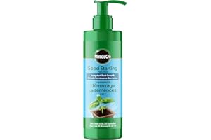 Miracle-Gro Seed Starting Plant Food, 236mL | Liquid Fertilizer for Seedlings & Cuttings | Strengthens Roots, Reduces Transpl