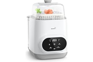 Grownsy EaseClean Bottle Washer Pro | All-in-One Bottle Washer and Sterilizer and Dryer | Baby Bottle Washer for Bottles, Pum