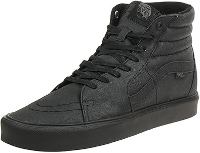vans full black shoes