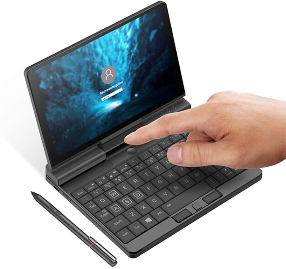 VOYO 2 in 1 Mini Business Laptop 7'', Fingerprint Lock Inter CoreM3-8100Y 8G RAM DDR4 512G ROM SSD 1920 1200 IPS Win10 360°YO-GA Configuration 2048 Writing Pen
