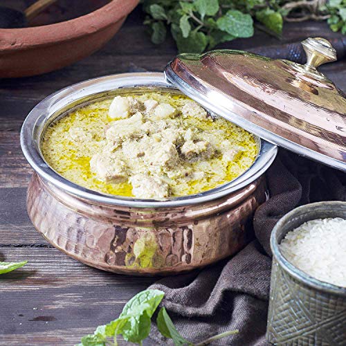 image for SKAVIJ Heat Insulated Double Walled 24 OZ Copper Stainless Steel Multi