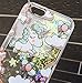 iPhone 8/iPhone 7 Case(4.7inch),Blingy's Cool Flowing Liquid Glitter Style Plastic Hard Case for iPhone 8/iPhone 7 (Cartoon Unicorn)