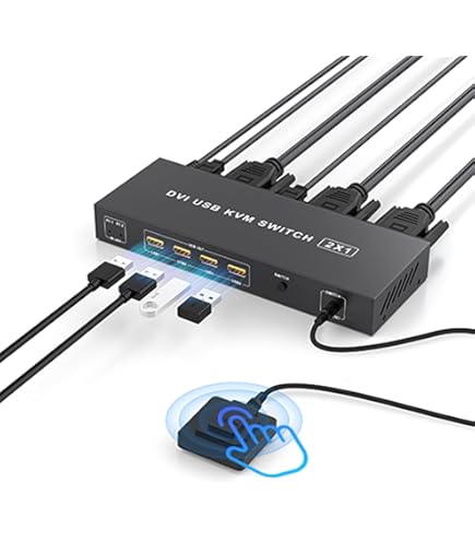 Amazon.com: ATEN 1-Local/Remote Share Access Single Port DVI