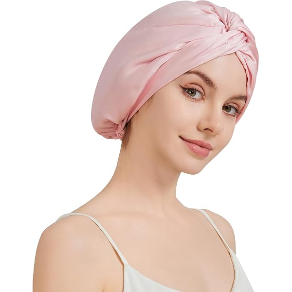 Amazon.com: 100% Mulberry Silk Bonnet for Sleeping Women, 22  display picture 3