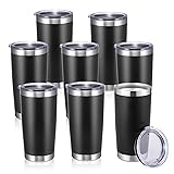 StarSpeed 20oz 8 pack Insulated Tumblers with Lid