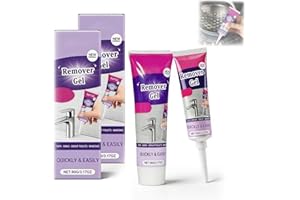 2pcs Mould Remover Gel - Powerful Cleaning Gel for Bathroom Kitchen Tile Gaps Grout | Fast Acting Formula Safe on Seals Washi