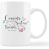 GICHUGI Cousin Coffee Mug - Cousin & Sister Gifts, 11 oz. Ceramic Mug
