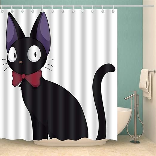 Amazon Com Shower Curtain Set With Hooks Soap Resistant