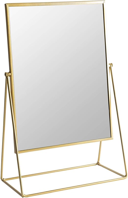 Harbour Housewares Dressing Table Vanity Mirror Free Standing