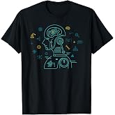 Machine Learning Data Learning Computer Science AI Program T-Shirt