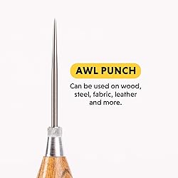 General Tools Scratch Awl Tool with Hardwood Handle