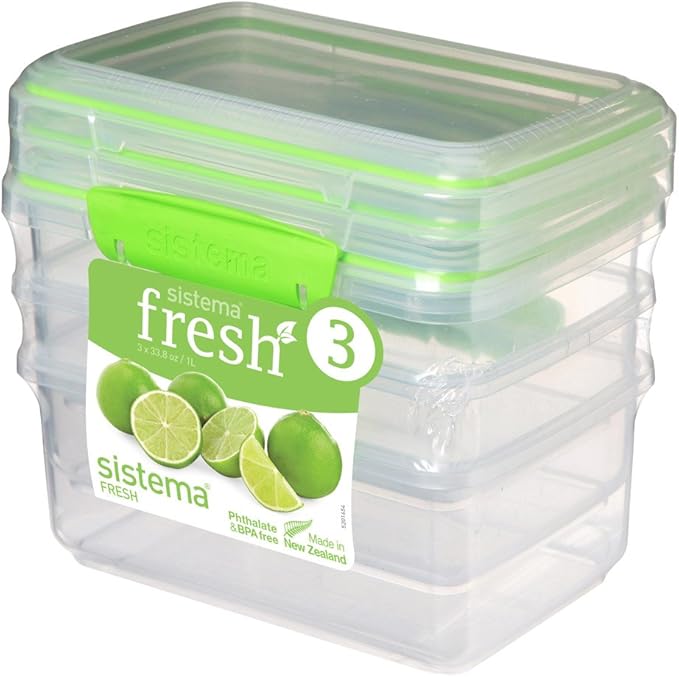 Sistema 951613 Fresh Collection 4.2 Cup Food Storage