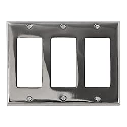 Switch Hits Polished Nickel Outlet Wall Plate | 3