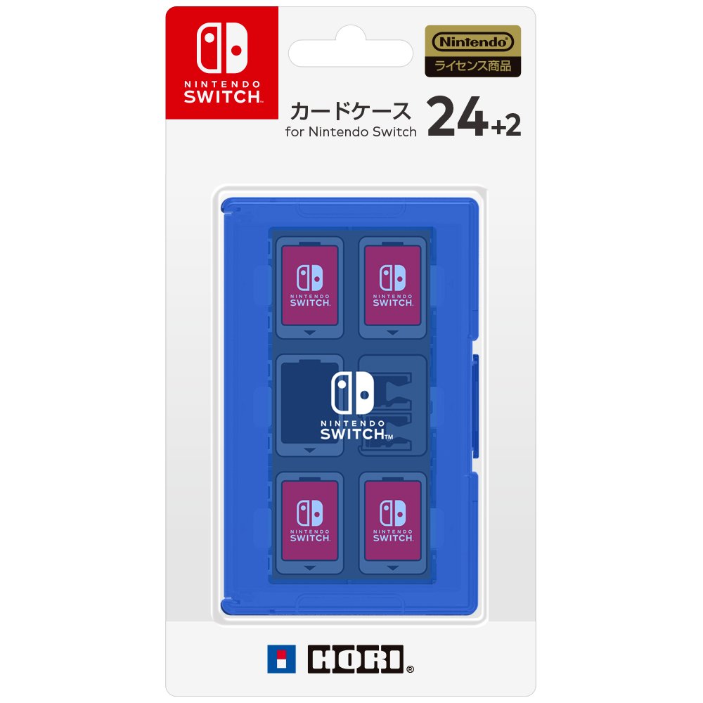 Card Case 24 + 2 for Nintendo Switch - Blue [Hori]