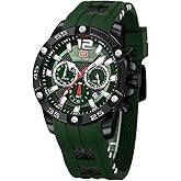 FAMVNTN Watch for Men Military Sport Waterproof Chronograph Mens Watches Analog Quartz Luminous Date Classic Stylish Fashion Casual Designer Wrist Watch Elegant Gift for Men