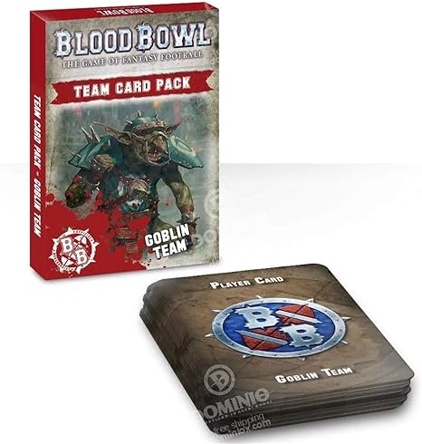 Amazon ブラッドボウルゲーム ワークショップ ゴブリン チームカードパック 0 61 60 カードゲーム トランプ おもちゃ