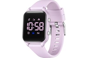 Waterproof Fitness Tracker Watch for Kids Teens No App Birthday Christmas Gifts for Ages 5-13 Kids Digital Watches for Boys G