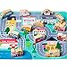 Wooden Lacing Beads Vehicle Block Set, Educational Hand String Toy Cars, Learning Jigsaw Puzzle Play Mat Gift for Ages 6, 9, 12 Months 1, 2, 3 Years Old, Babies, Girls, Boys, Toddlers & Kids