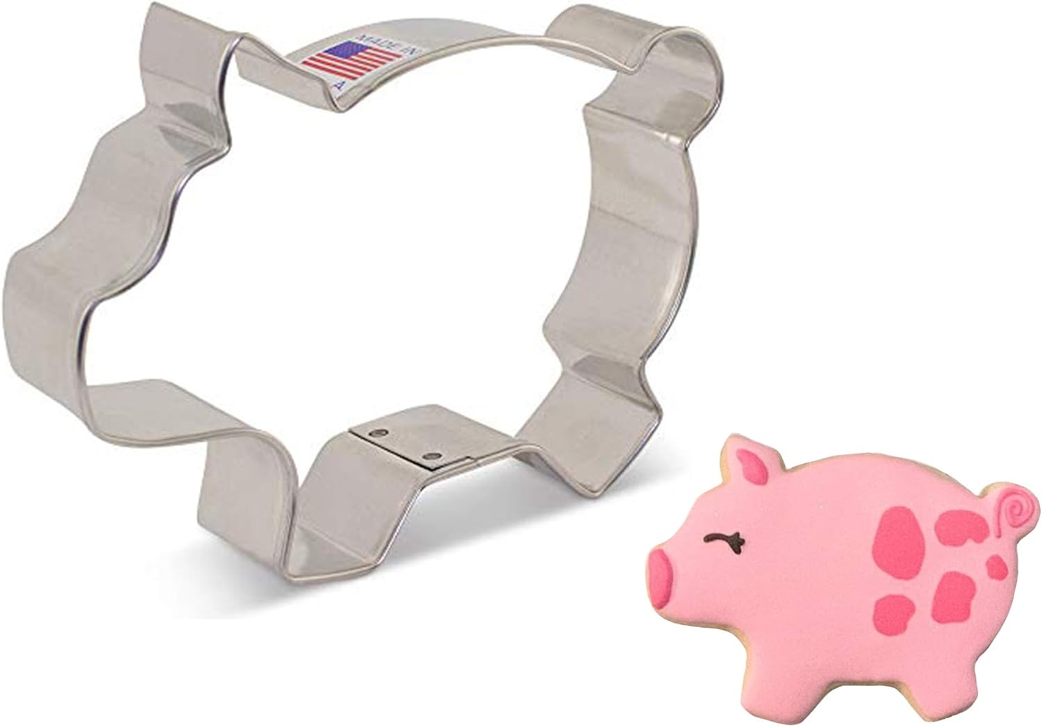 Ann Clark Cookie Cutters Marranitos / Cute Pig Cookie Cutter, 4.25