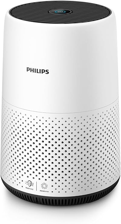 Philips AC0820/30 Series 800 Compact Air Purifier HEPA Real Time Air Quality