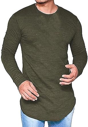 curved t shirt mens