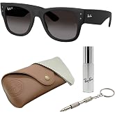 Ray-Ban RB4840S MEGA WAYFARER LITEFORCE Sunglasses w/Official Eyewear Kit