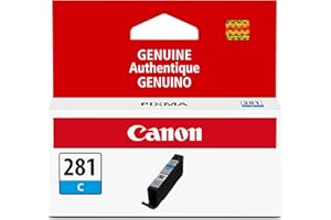 Canon Genuine Ink Cartridge CLI-281 Cyan Ink