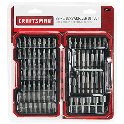 Click Here to See More Images Craftsman 9-26535 Insert Bit Set, 83 Piece