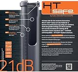 Ostendorf K12983 HTsafe Corner Branch DN 110/110/110 67 Degree Gray Pipe view 4