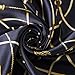 YOUR SMILE Polyester Scarf Women's Fashion Pattern Large Square Satin Headscarf Headdress 35''x35'' (Style 508)