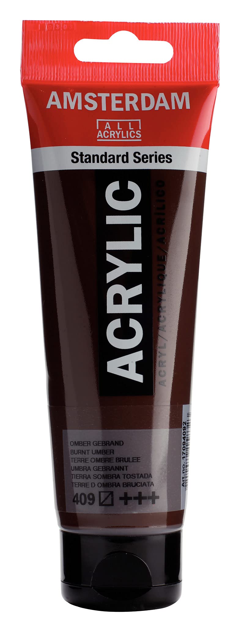 Amsterdam Standard Series Acrylic Tube 120 ml Burnt Umber 409 (17094092)