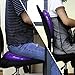 Trideer Inflated Stability Wobble Cushion with Pump, Extra Thick Core Balance Disc, KIDS Wiggle Seat, Sensory Cushion for Elementary School Chair (Office & Home & Classroom) (34cm Purple)