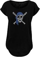 t-shirt tête de mort pirate 3