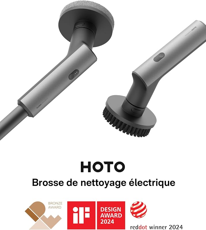 Brosse Nettoyage Electrique Rotative, Brosse Rotative Électrique,IPX7
