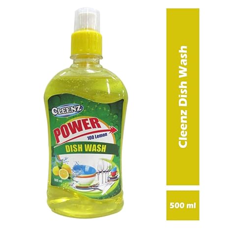 Cleenz Dishwashing Liquid Soap for Kitchen, 500 ml