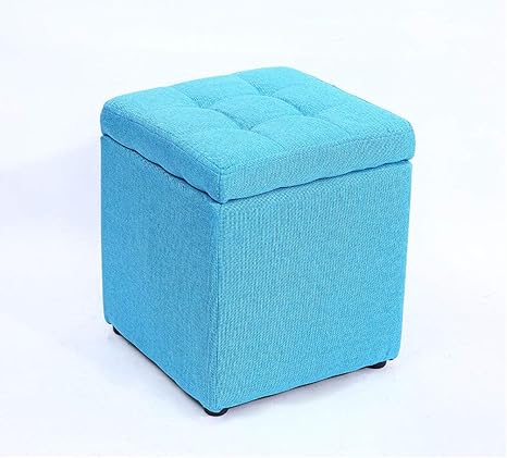 Amazon Co Jp ソリッドウッド収納スツール収納スツール変更靴ショートスツールリビングルーム小さなベンチソファスツール生地フット スツールスツール家庭用収納スツール35 30 30 Cm Color A ホーム キッチン