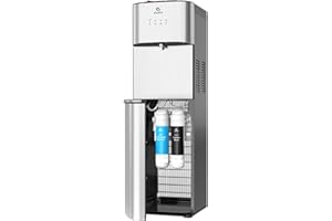 Avalon Self Cleaning Bottleless Water Cooler Water Dispenser - 3 Temperature Settings - Hot, Cold & Room Water, Durable Stainless Steel Cabinet, NSF Certified Filter- UL Listed