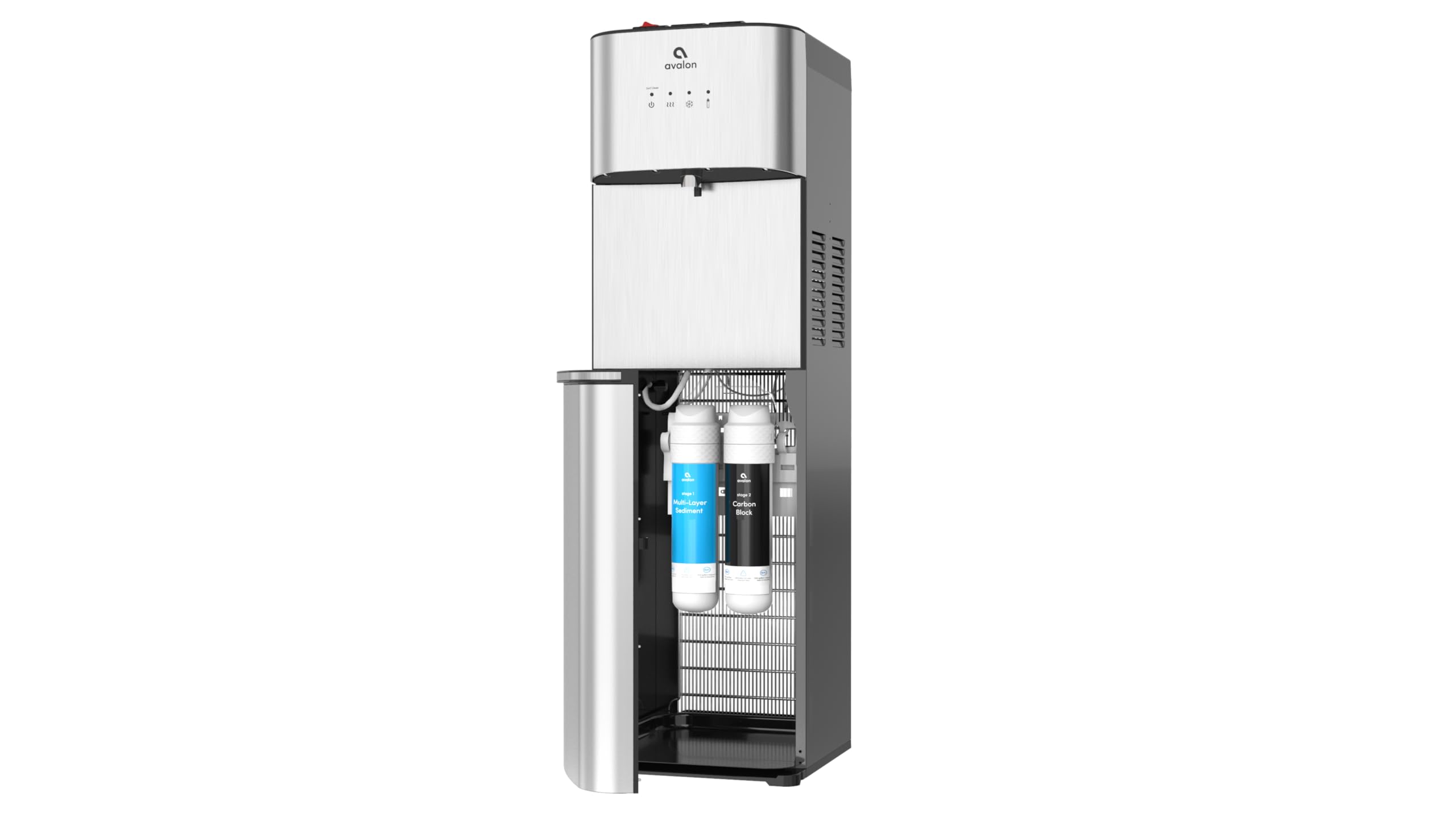 Photo 1 of Avalon Self Cleaning Bottleless Water Cooler Water Dispenser - 3 Temperature Settings - Hot, Cold & Room Water, Durable Stainless Steel Cabinet, NSF Certified Filter- UL Listed