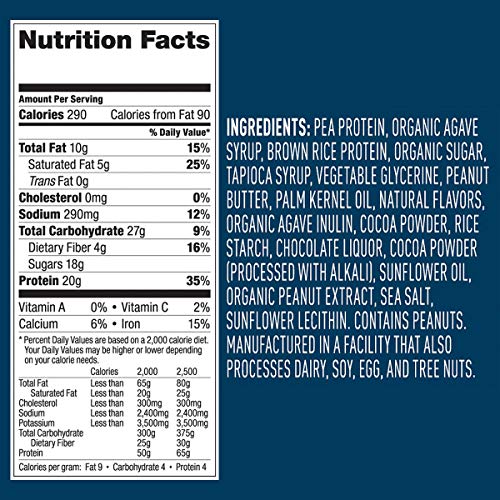 image for Vega Helmets Vega 20g Protein bar Chocolate Peanut Butter, Plant Based