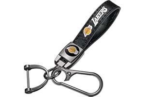 EMIJOY Basketball Fans Car Keychain,Leather Car Keychain Keyring Car Key Fob Holder,Car Key Lanyard,Gifts for Men Women