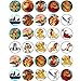 30 x Edible Cupcake Toppers - The Lion King Party Collection of Edible Cake Decorations | Uncut Edible Prints on Wafer Sheet