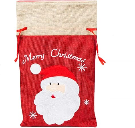 Sacchetti Per Regali Di Natale.Homixes 5 Pezzi Sacchetti Per Regali Di Natale Juta Coulisse Sacchetto Di Gioielli Xmas Presenta Archiviazione Per Caramelle Biscotto Compleanno Matrimonio Natale Halloween Amazon It Casa E Cucina