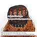 1b/30 Ombre Brown Short Wavy Bob Wig 2 Tones Synthetic Curly Wigs Black to Brown Medium Length Curly Bob Wigs For Women Daily Party Wig