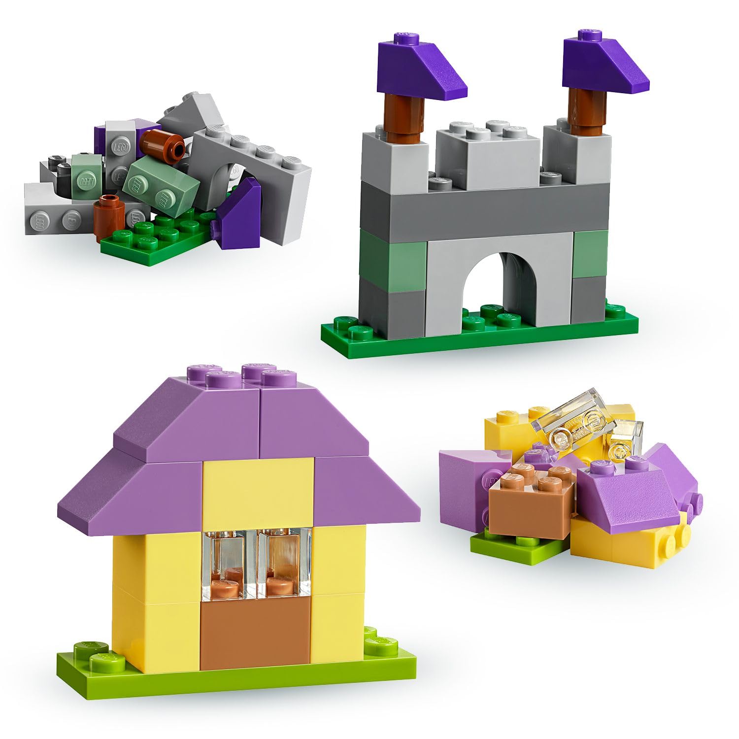 LEGO 10713 Classic Bausteine Starterkoffer – Farben Sortieren mit Aufbewahrungsbox, kreatives Geschenk, Kinderspielzeug für Mädchen und Jungen ab 4 Jahren 5