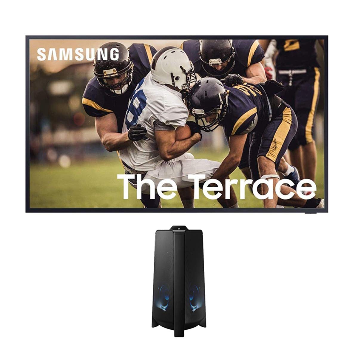 Samsung 65-inch Class QLED The Terrace Outdoor TV (QN65LST7TAFXZA, 2020 Model) Bundle Samsung Sound 